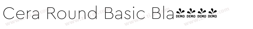 Cera Round Basic Bla字体转换